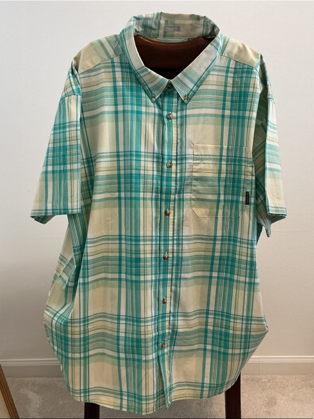 Columbia Short Sleeve Button Down Shirt Sz XXL NWT